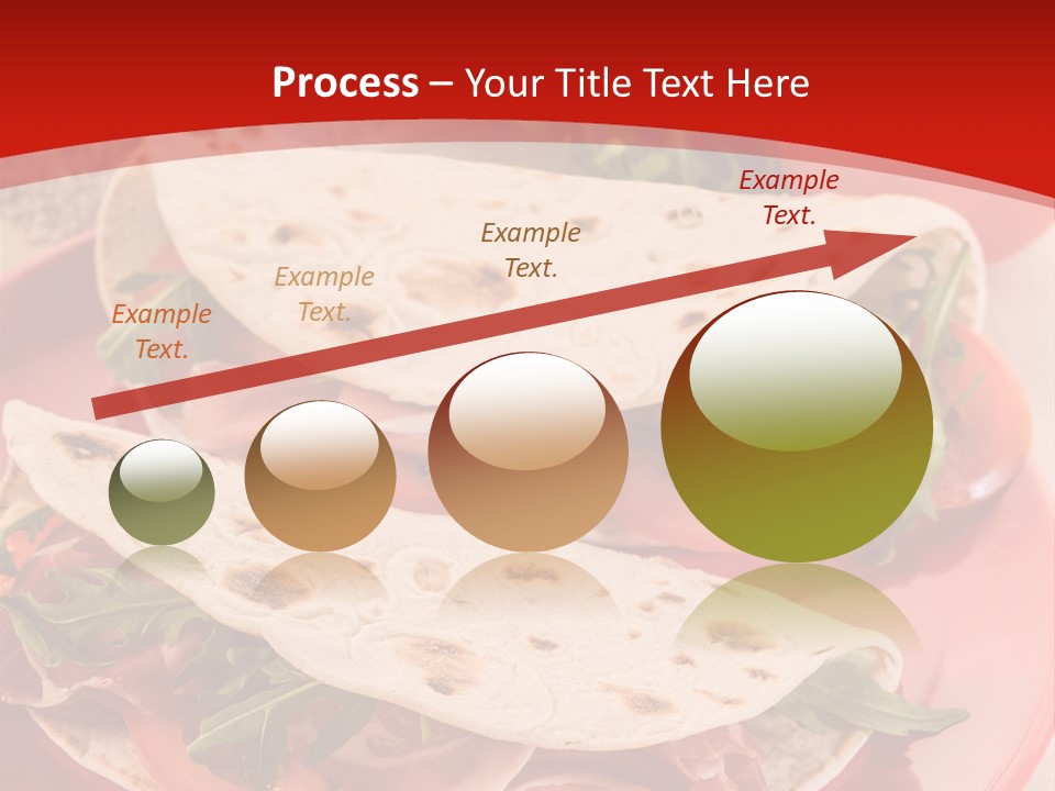 Meer Blauer Himmer Bar PowerPoint Template