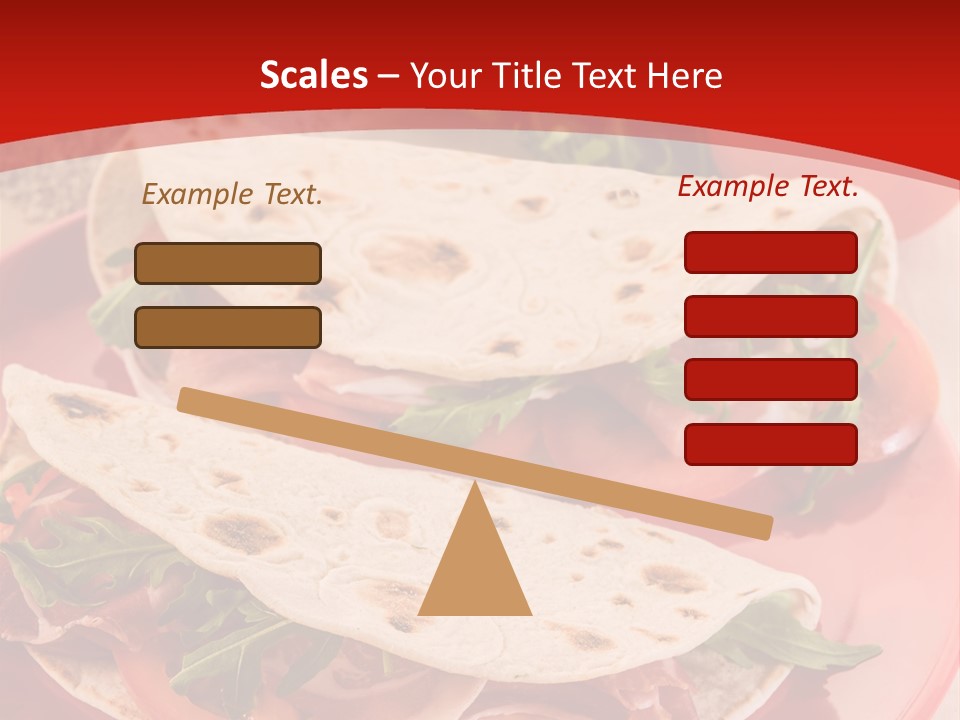 Meer Blauer Himmer Bar PowerPoint Template