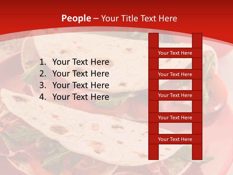 Meer Blauer Himmer Bar PowerPoint Template