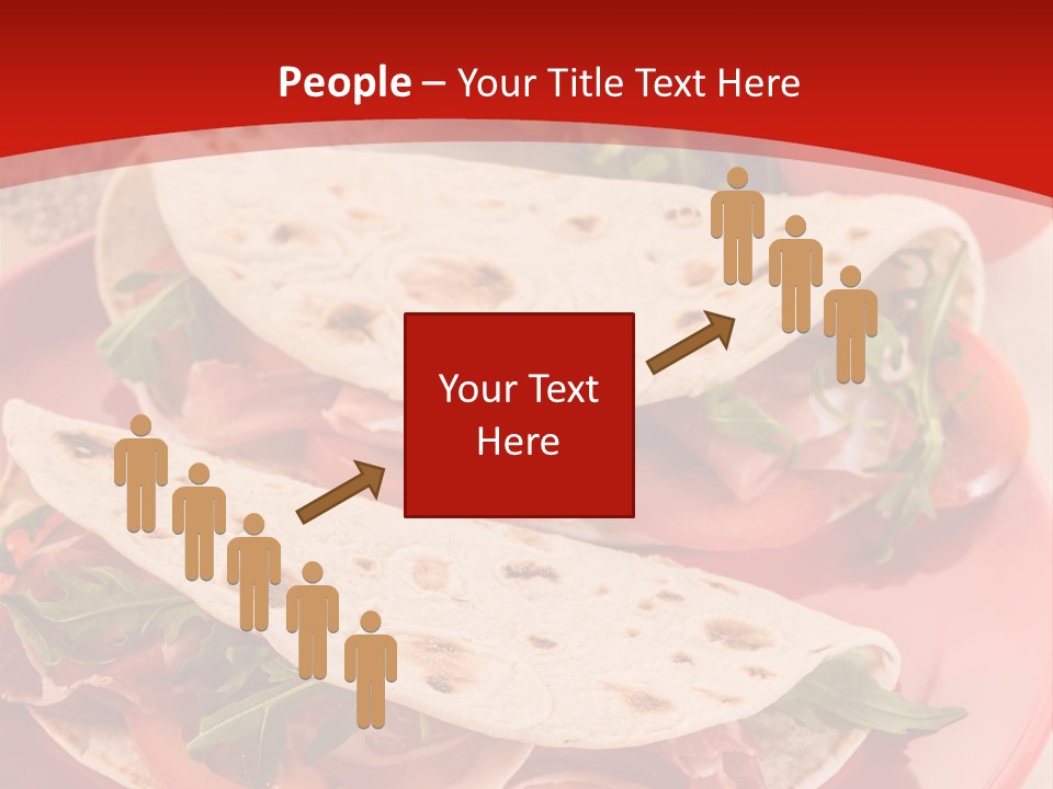 Meer Blauer Himmer Bar PowerPoint Template