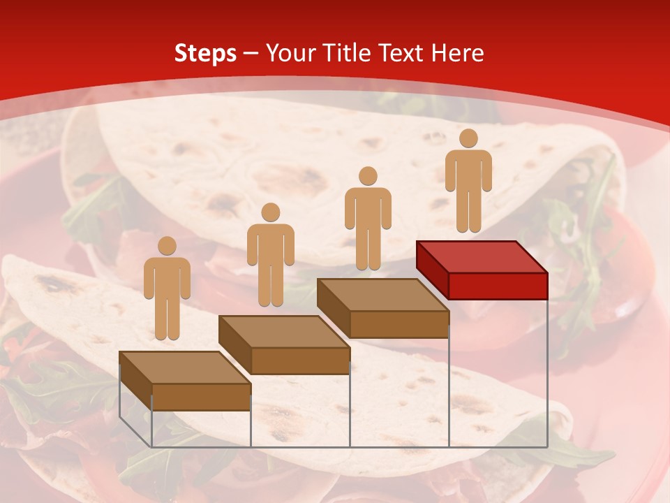 Meer Blauer Himmer Bar PowerPoint Template