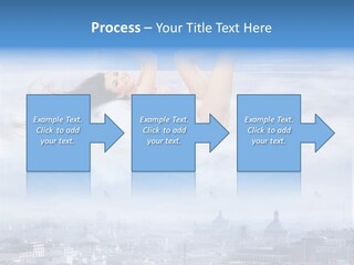 Girl Female Bra PowerPoint Template