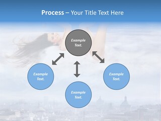 Girl Female Bra PowerPoint Template