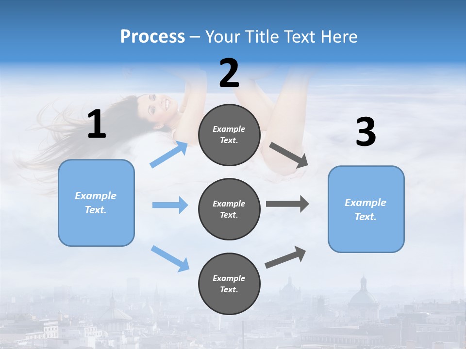 Girl Female Bra PowerPoint Template