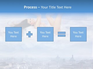 Girl Female Bra PowerPoint Template