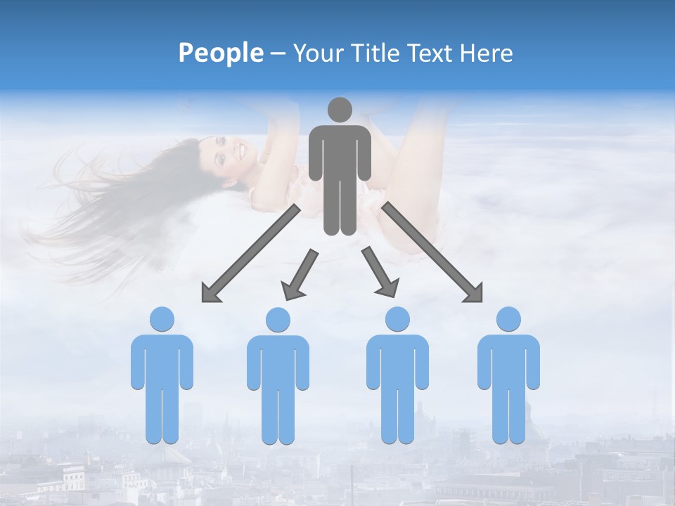 Girl Female Bra PowerPoint Template