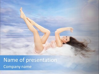 View Moisture Lady PowerPoint Template