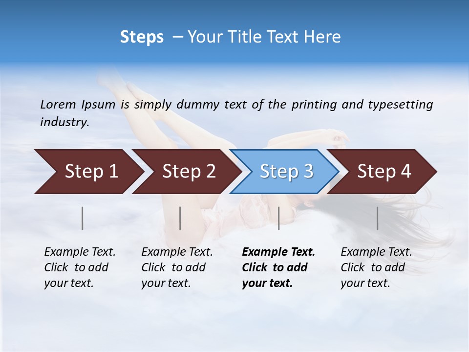 View Moisture Lady PowerPoint Template