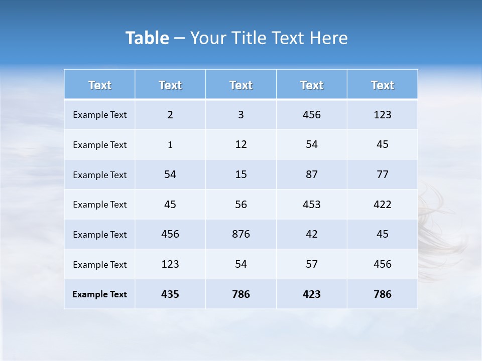 View Moisture Lady PowerPoint Template