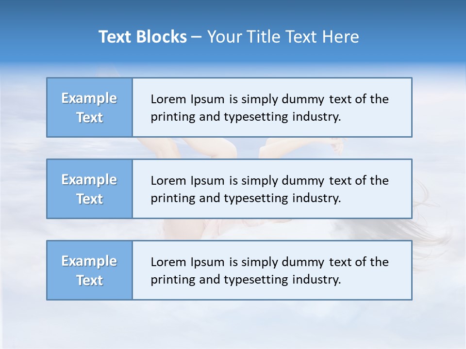 View Moisture Lady PowerPoint Template