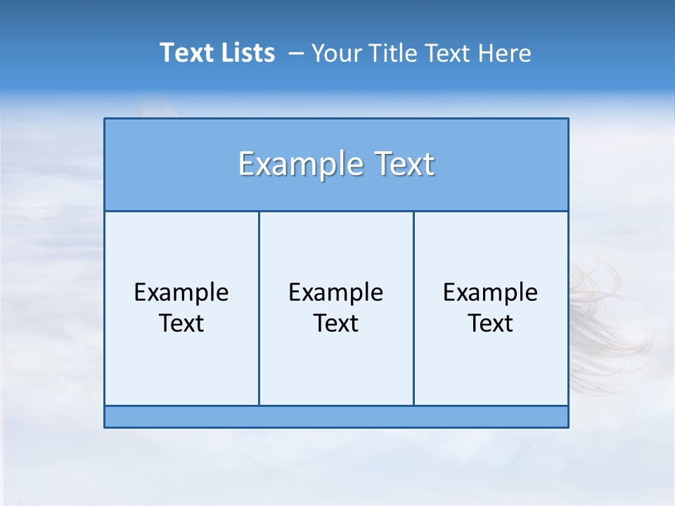 View Moisture Lady PowerPoint Template