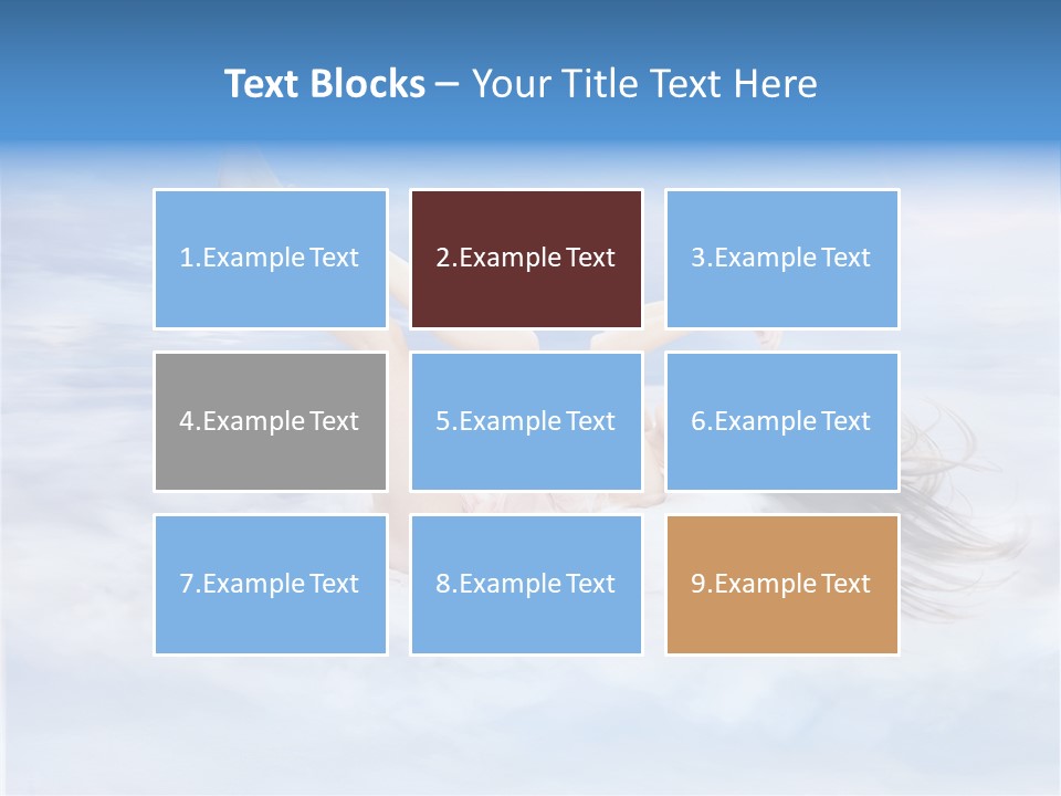 View Moisture Lady PowerPoint Template