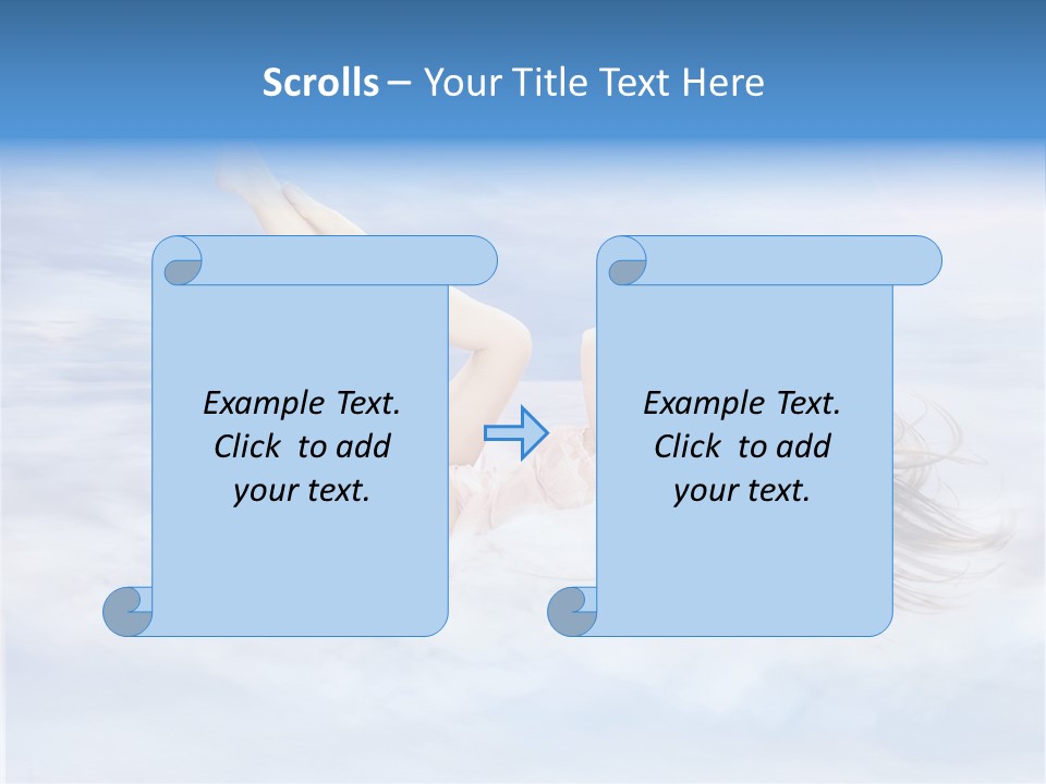 View Moisture Lady PowerPoint Template