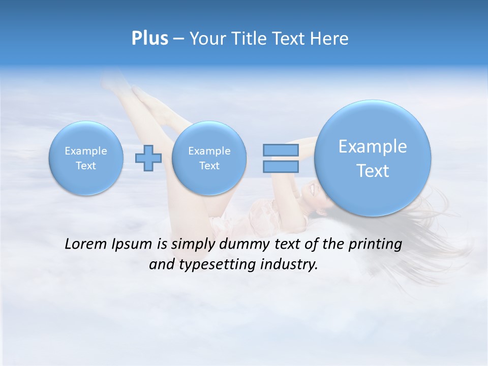 View Moisture Lady PowerPoint Template