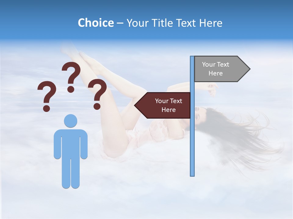 View Moisture Lady PowerPoint Template