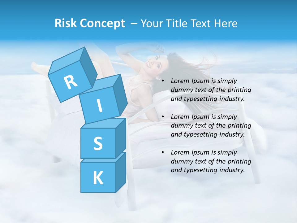 Bright Tired Curtain PowerPoint Template