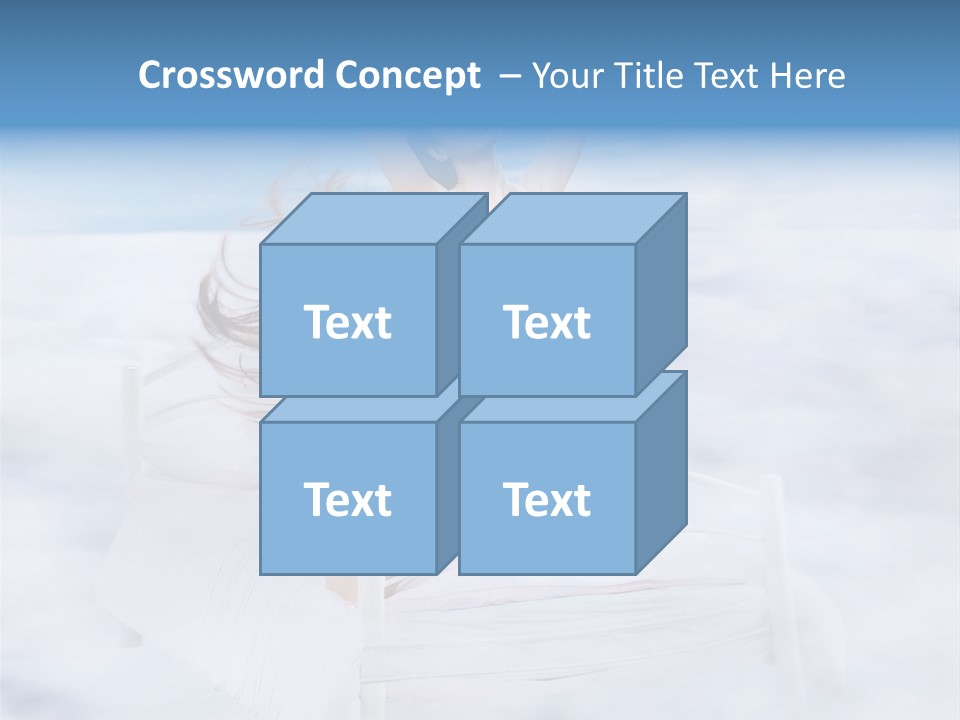 Dress Joy Girl PowerPoint Template