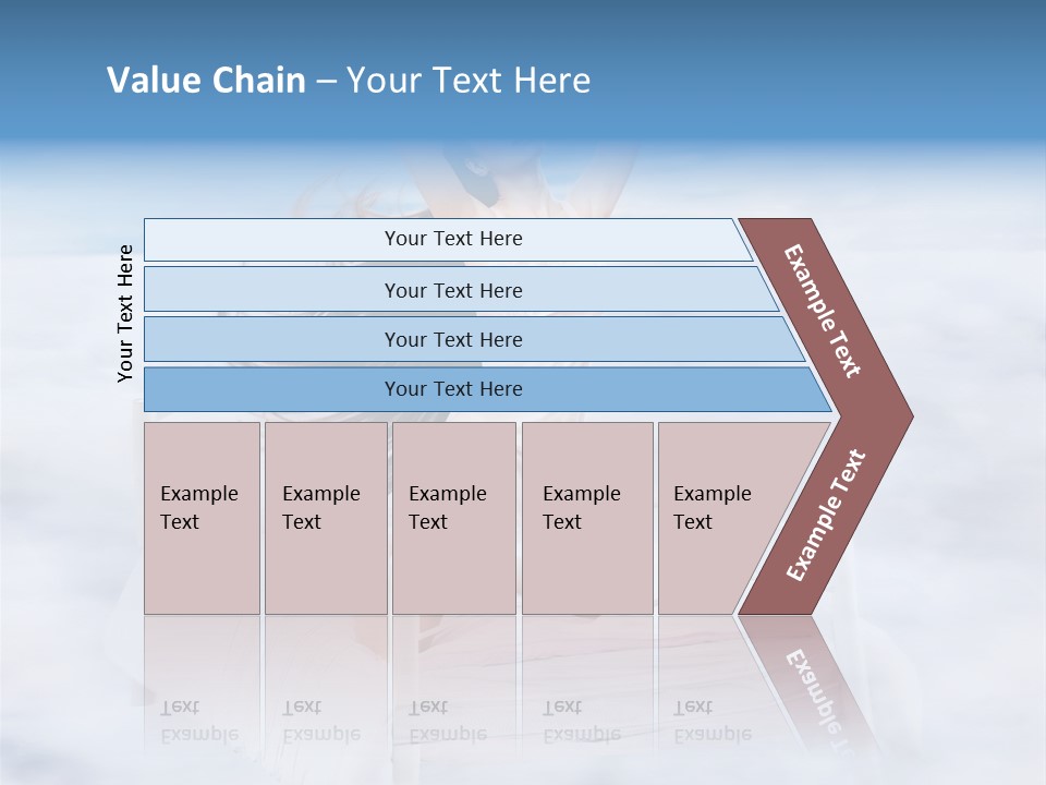 Dress Joy Girl PowerPoint Template