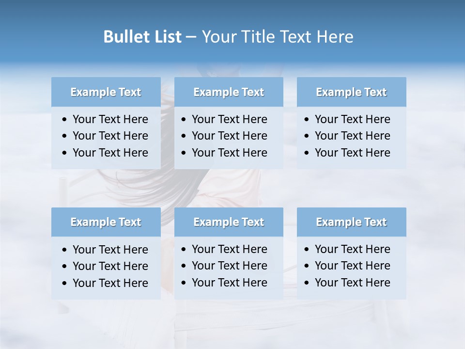 Dress Joy Girl PowerPoint Template