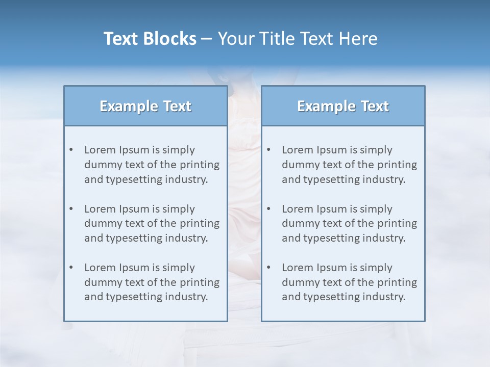 Dress Joy Girl PowerPoint Template