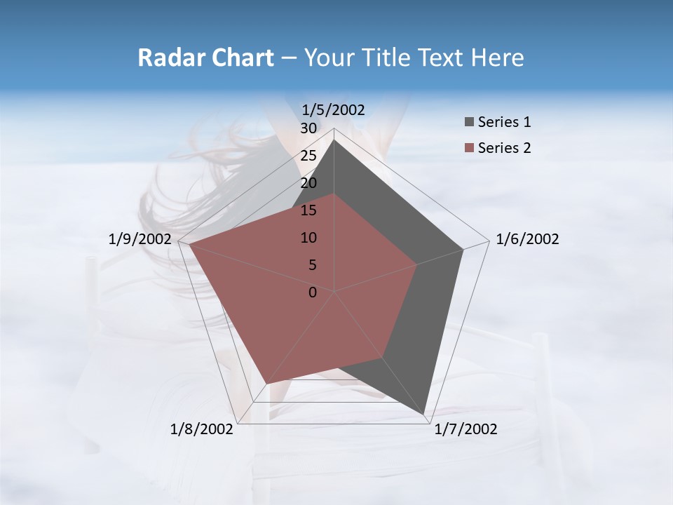 Dress Joy Girl PowerPoint Template