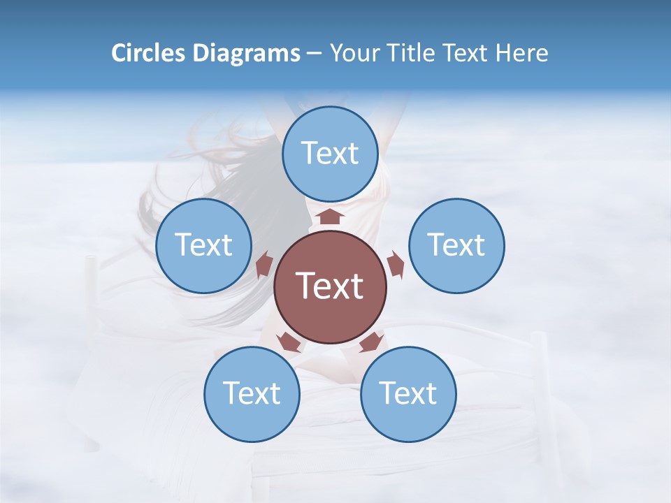 Dress Joy Girl PowerPoint Template