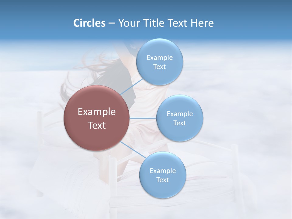 Dress Joy Girl PowerPoint Template