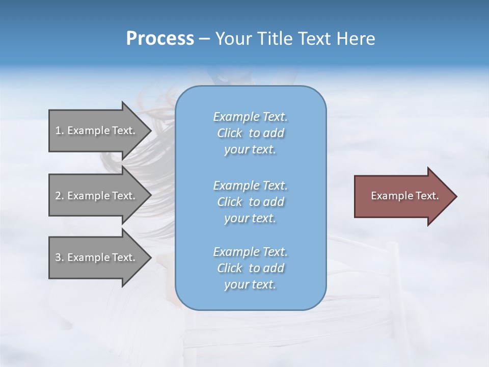 Dress Joy Girl PowerPoint Template