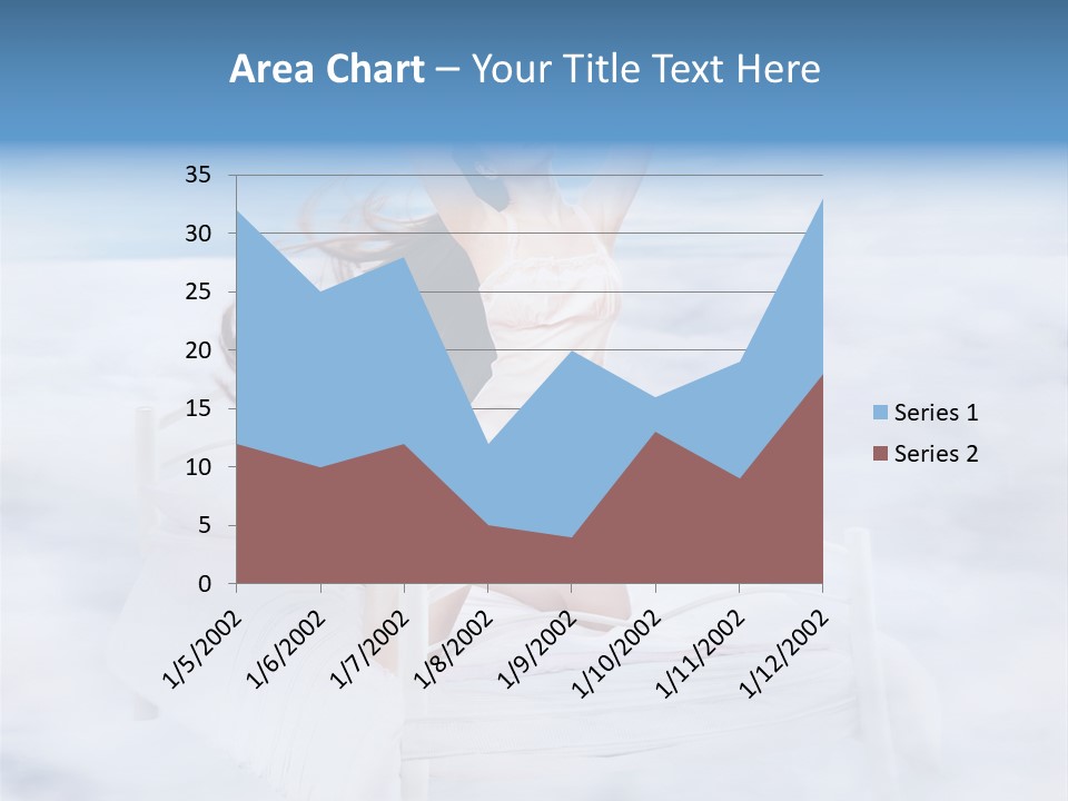 Dress Joy Girl PowerPoint Template