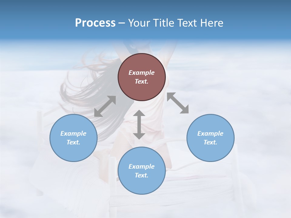 Dress Joy Girl PowerPoint Template