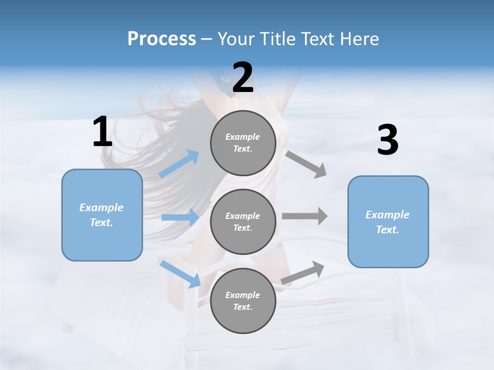 Dress Joy Girl PowerPoint Template