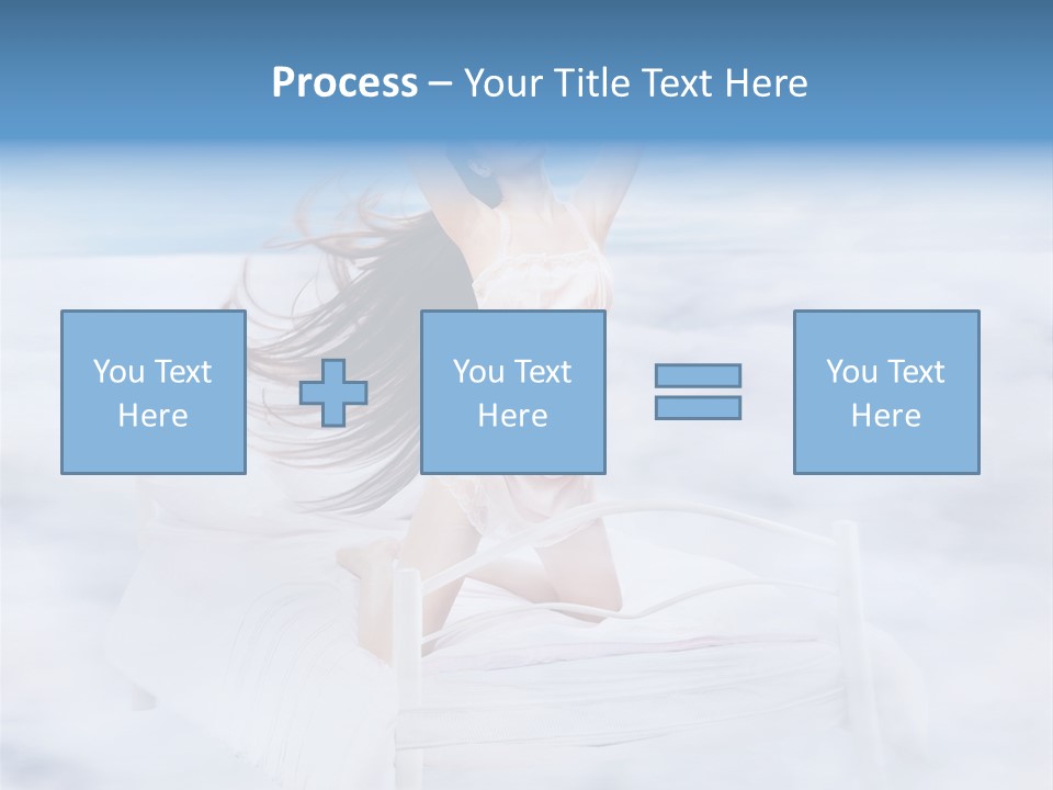 Dress Joy Girl PowerPoint Template