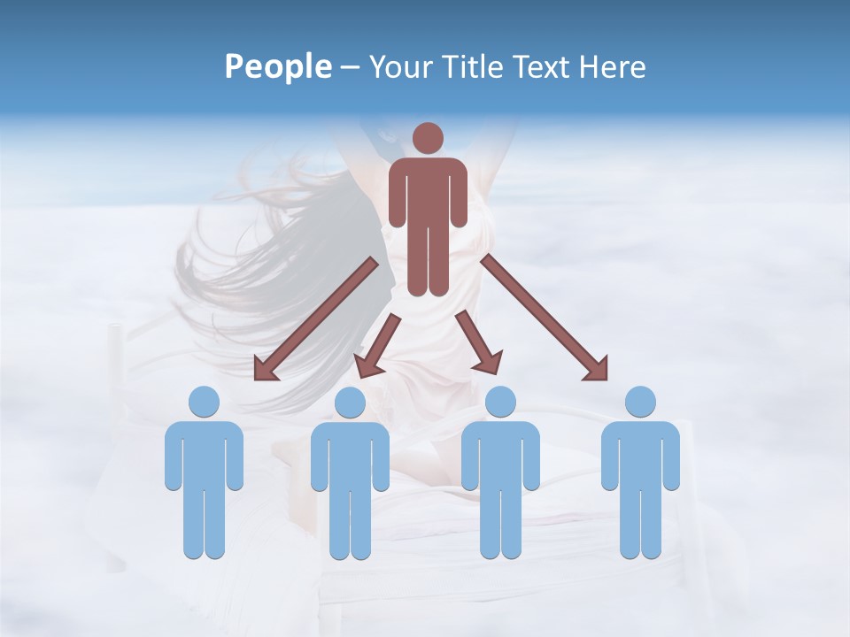 Dress Joy Girl PowerPoint Template