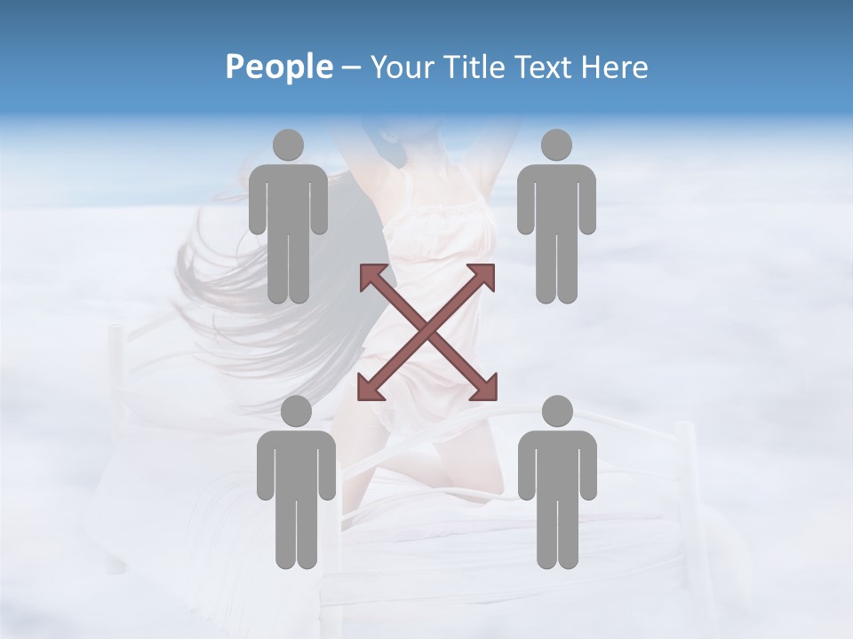 Dress Joy Girl PowerPoint Template