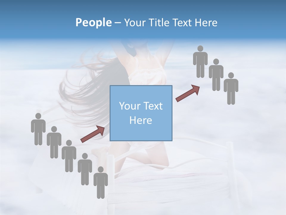 Dress Joy Girl PowerPoint Template