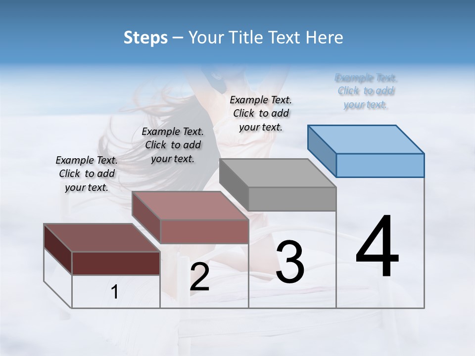 Dress Joy Girl PowerPoint Template