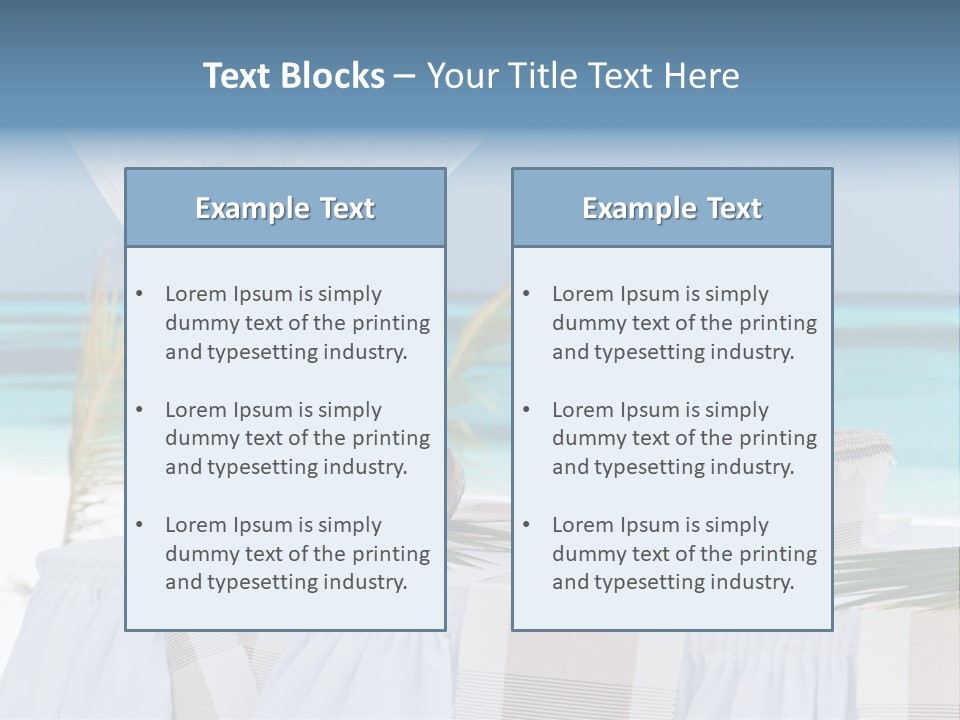 Pavillon Tafel Hochzeit PowerPoint Template