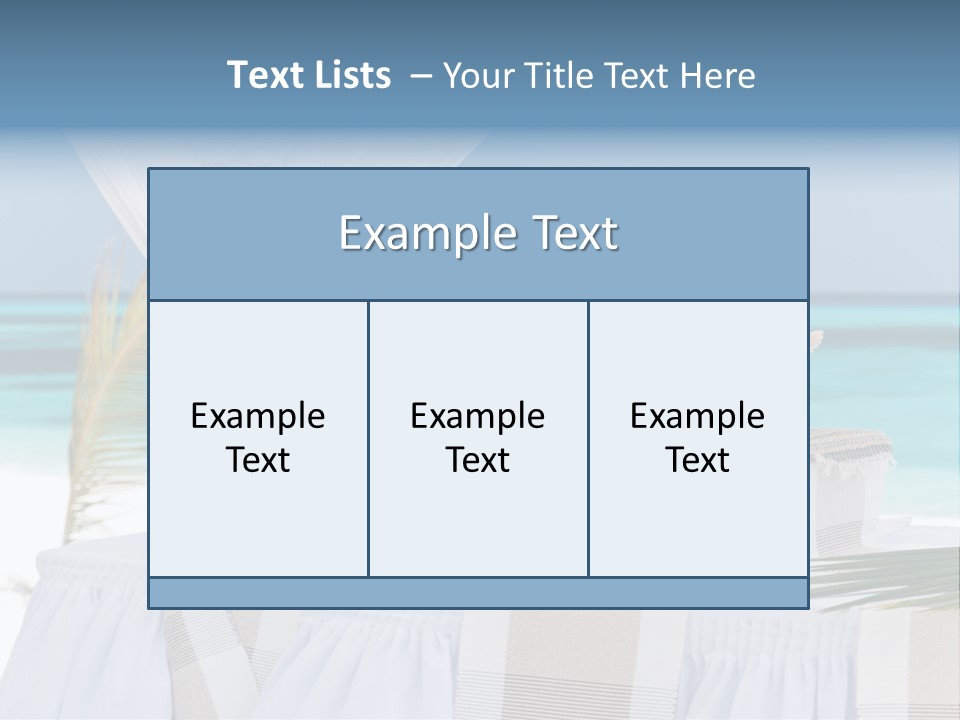 Pavillon Tafel Hochzeit PowerPoint Template