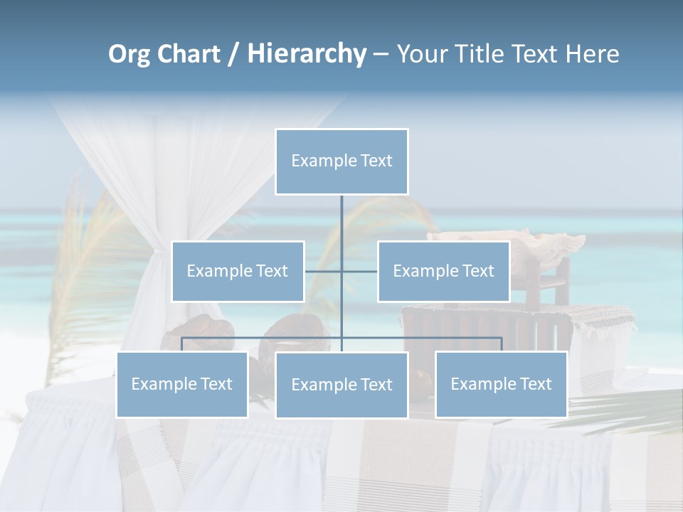 Pavillon Tafel Hochzeit PowerPoint Template