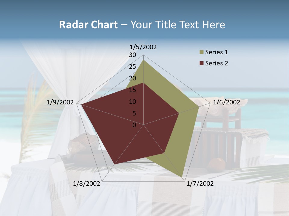 Pavillon Tafel Hochzeit PowerPoint Template