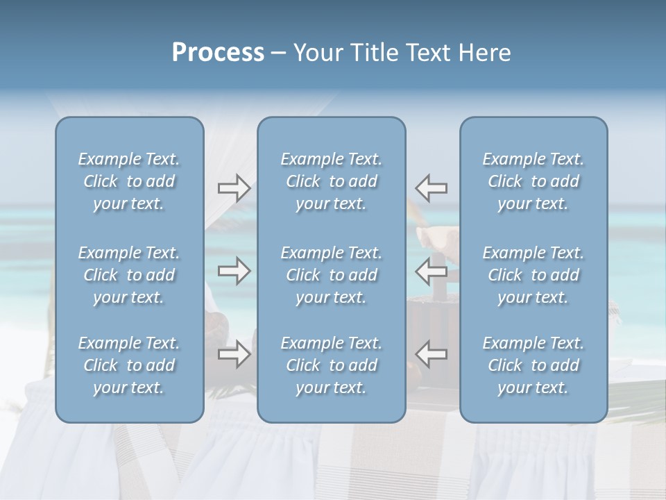 Pavillon Tafel Hochzeit PowerPoint Template