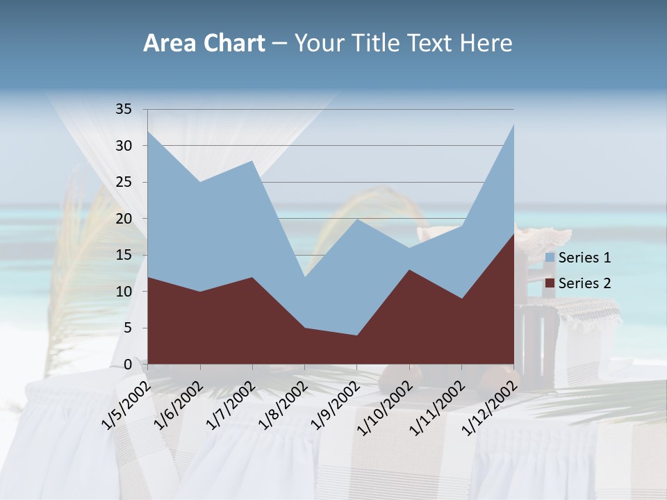 Pavillon Tafel Hochzeit PowerPoint Template