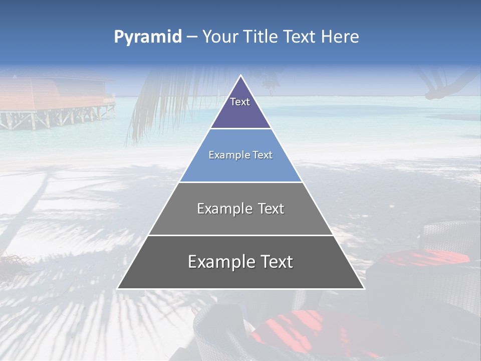 Urlaub Tisch Natur PowerPoint Template