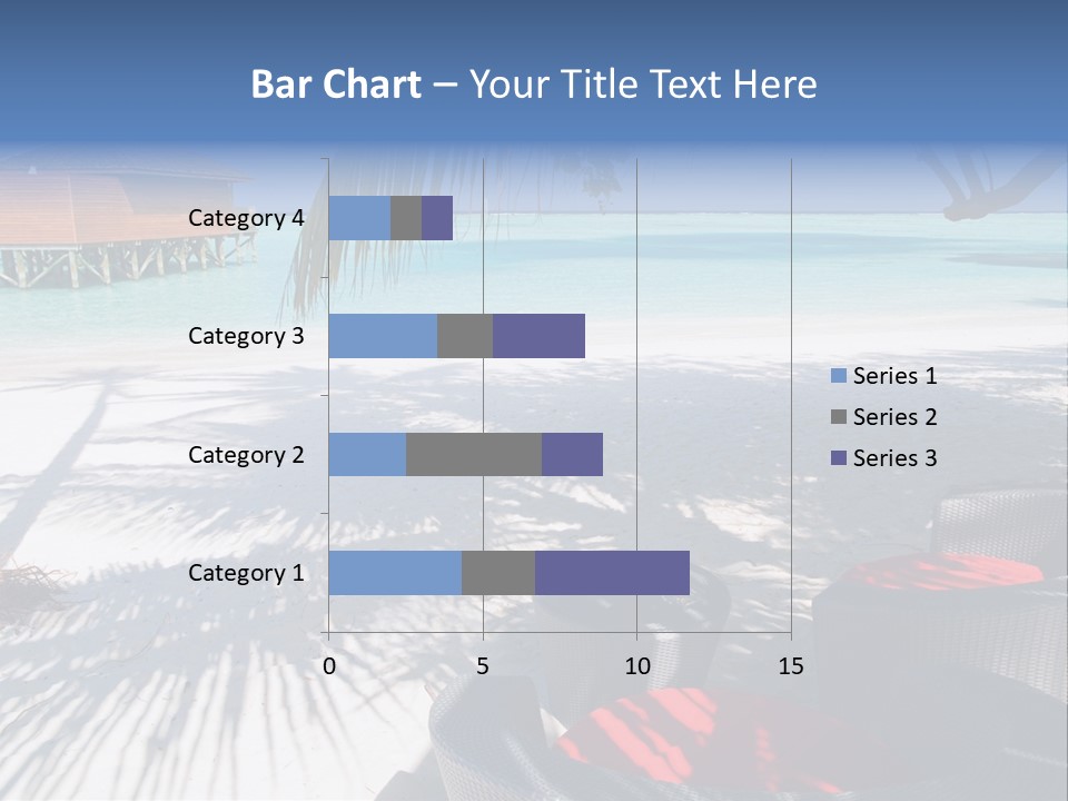 Urlaub Tisch Natur PowerPoint Template