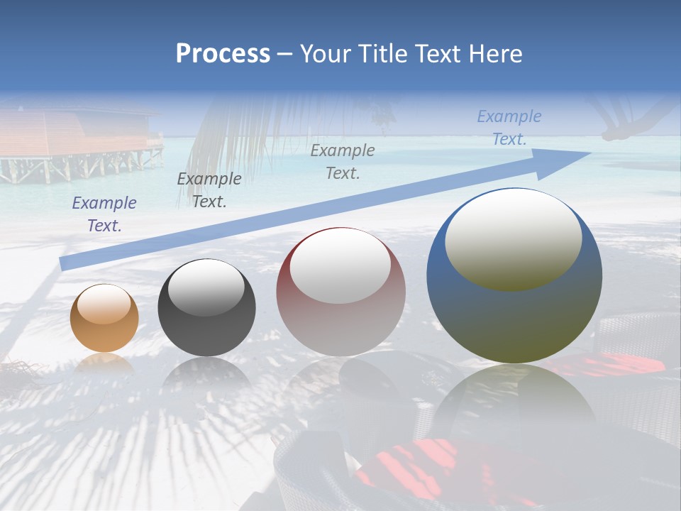 Urlaub Tisch Natur PowerPoint Template