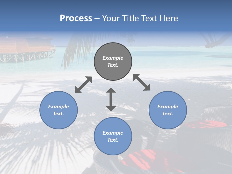 Urlaub Tisch Natur PowerPoint Template