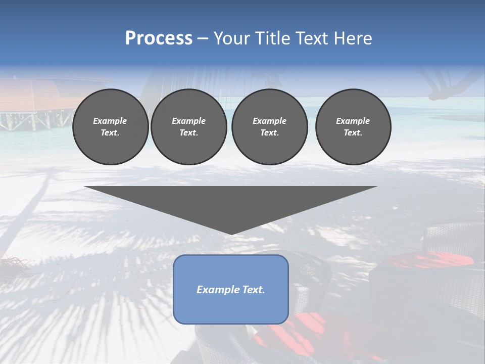 Urlaub Tisch Natur PowerPoint Template