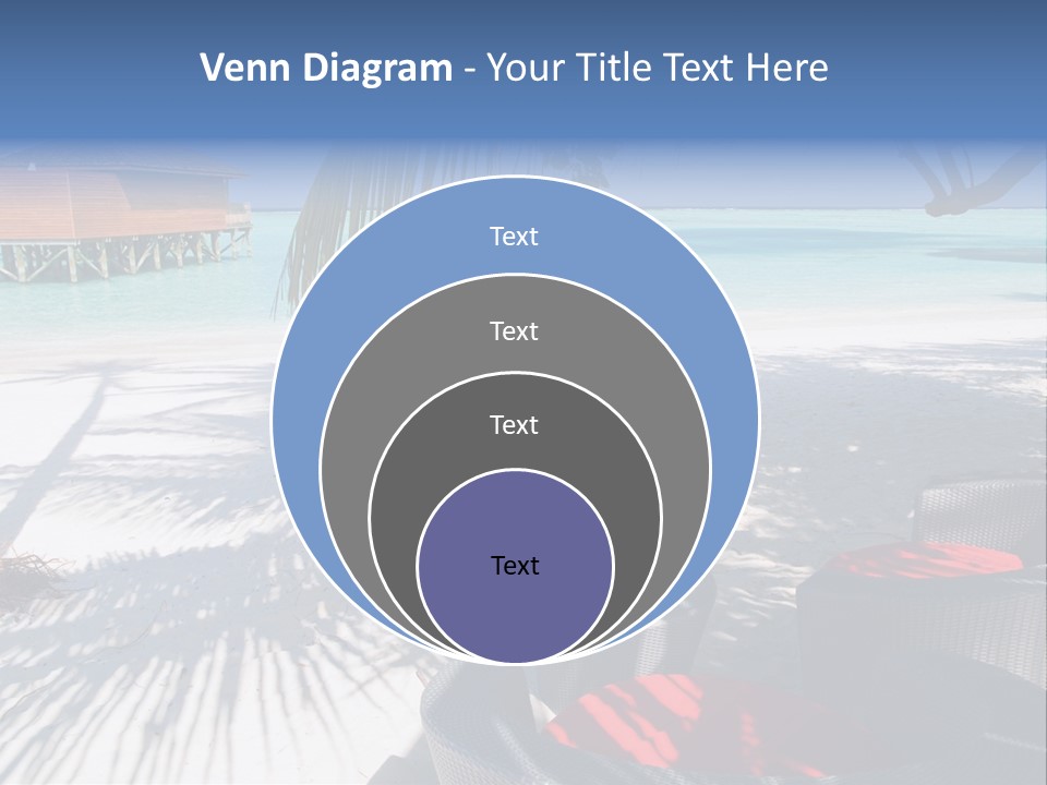 Urlaub Tisch Natur PowerPoint Template