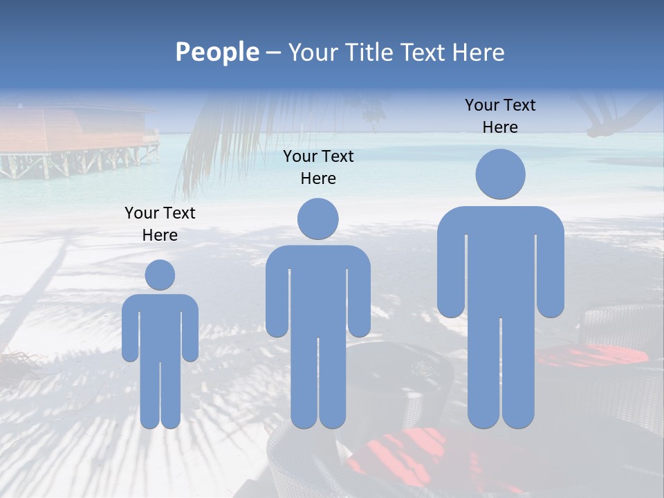 Urlaub Tisch Natur PowerPoint Template