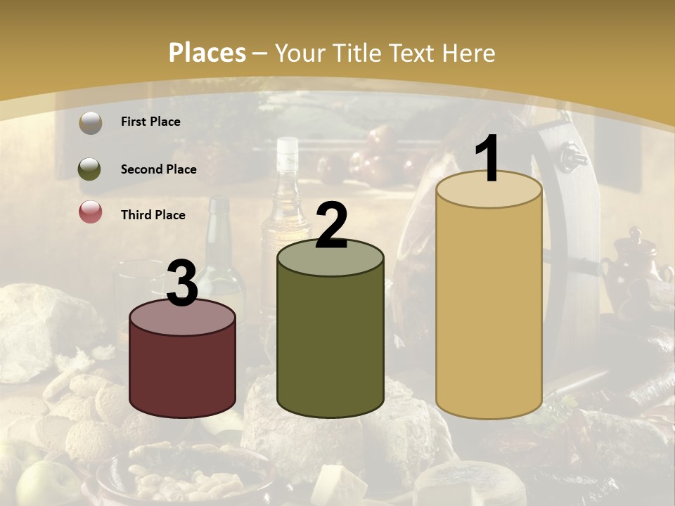 Lac Paisaje Asturiano Fabada PowerPoint Template